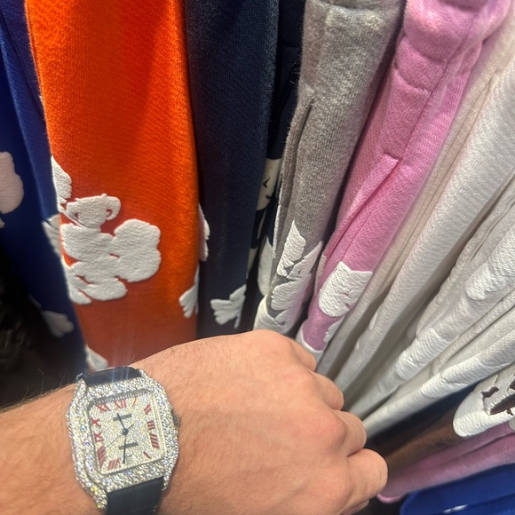 VVS1 💎 Cartier Santos Adjustable Leather band - Picture 5 of 9